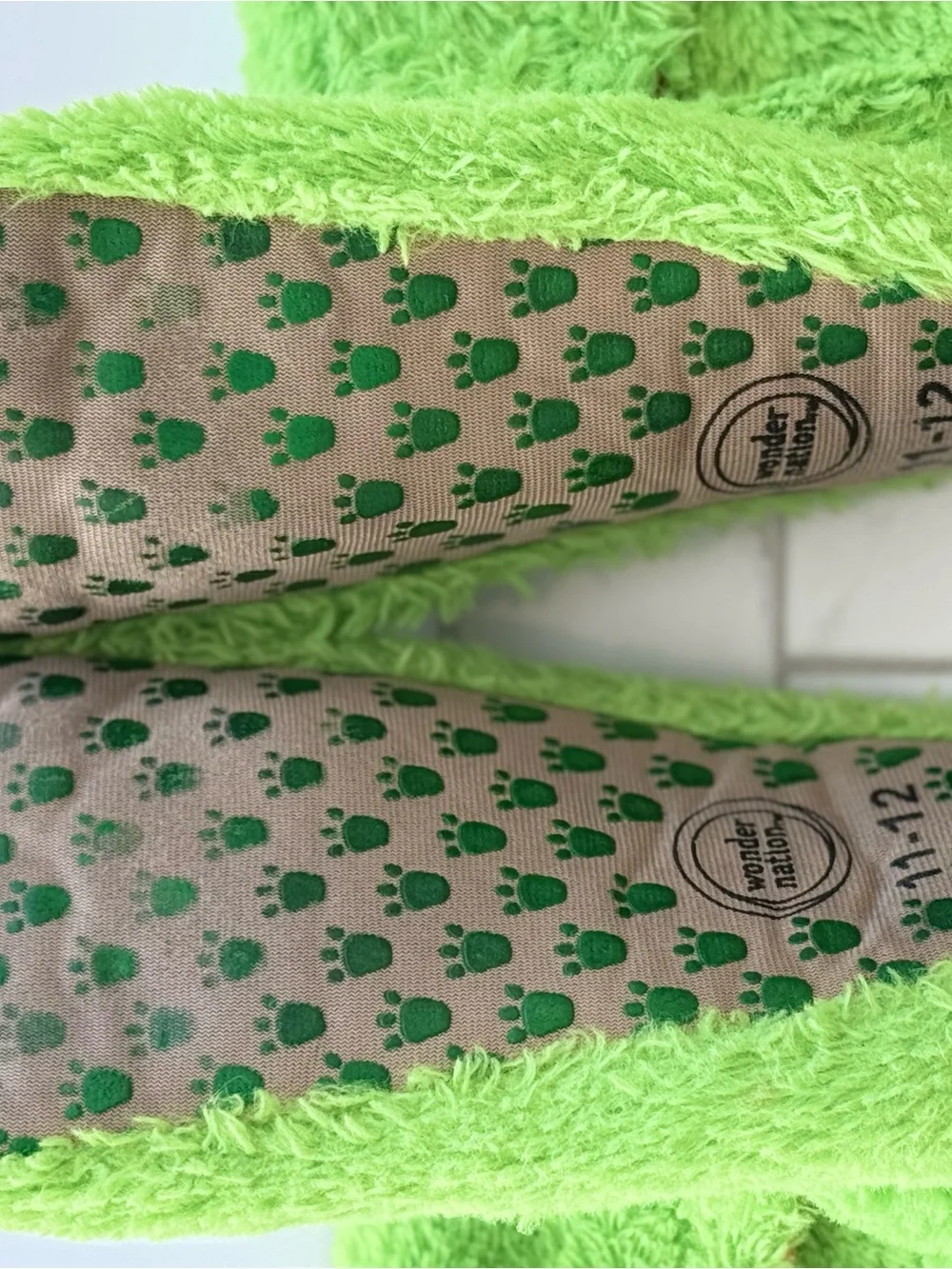 Toddler Boys Claw Foot Slippers